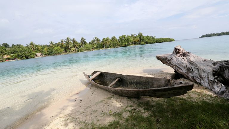 Tavanipupu Island in the Solomon Islands, where no coronavirus cases have been reported
