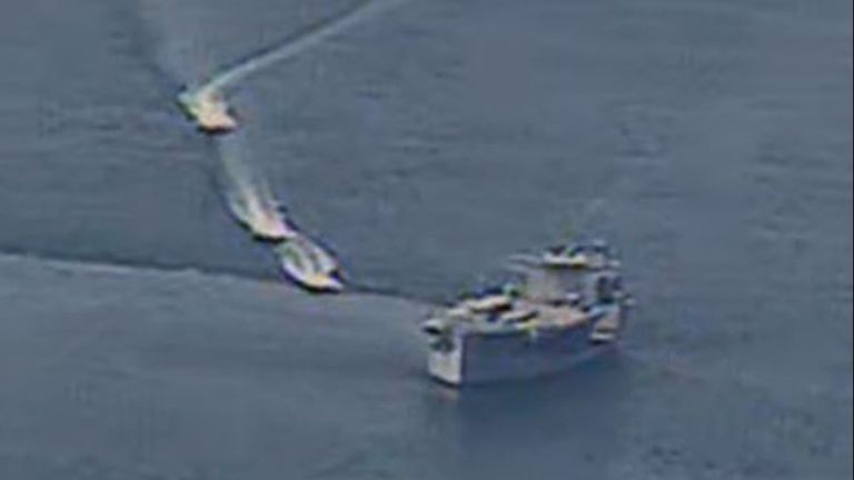 Stand-offs between Iranian and US forces are not uncommon in the Gulf. Pic: US Navy