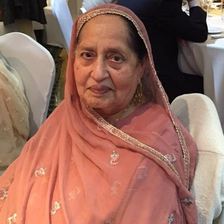 Nazir Begum Sharif died from coronavirus on 3 April at Whipps Cross Hospital, east London She was diagnosed with cancer a few months ago and had been in and out of hospital