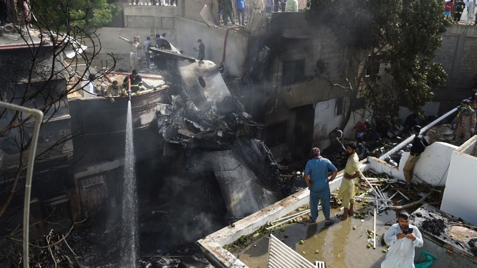 Pakistan plane crash: At least two survivors after aircraft carrying ...