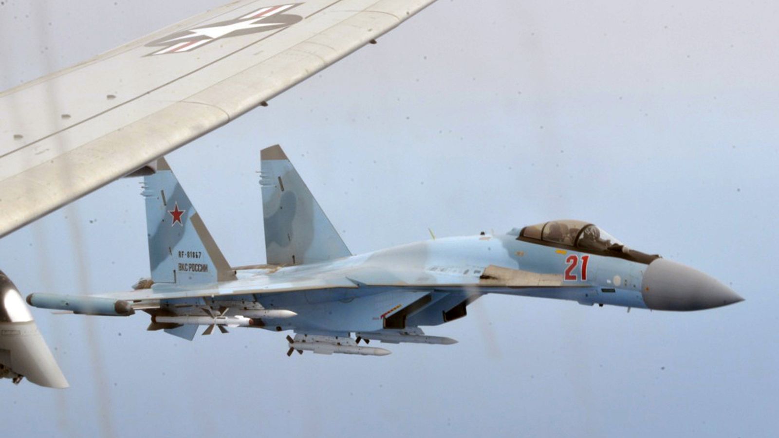 Russian Fighter Jets 'unsafely' Intercept US Plane Over Mediterranean ...