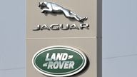 The closed Jaguar-Land Rover production plant is seen in Solihull