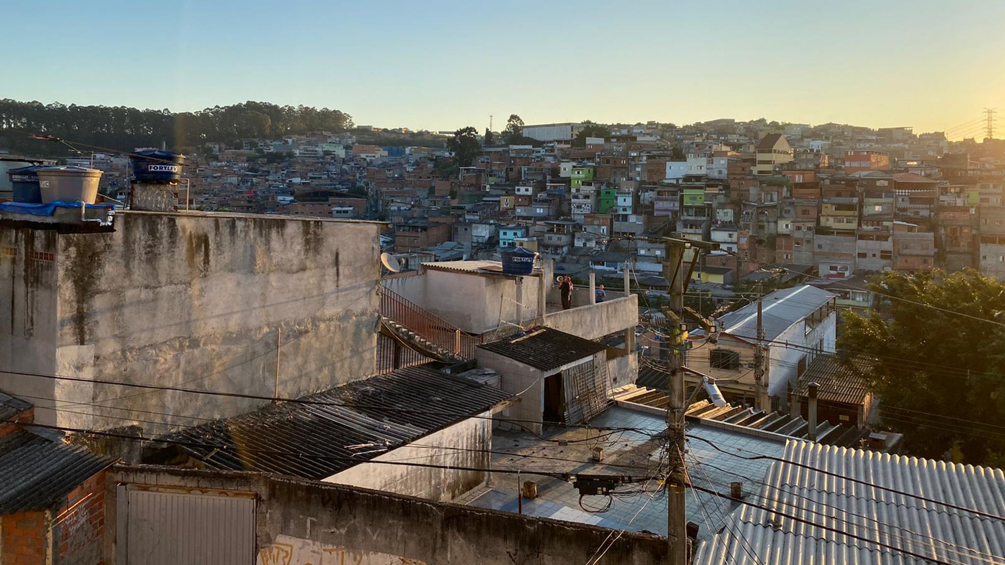 Coronavirus Inside Brazil S Slums Where Covid 19 Is At Risk Of Spreading Like Wildfire World News Sky News