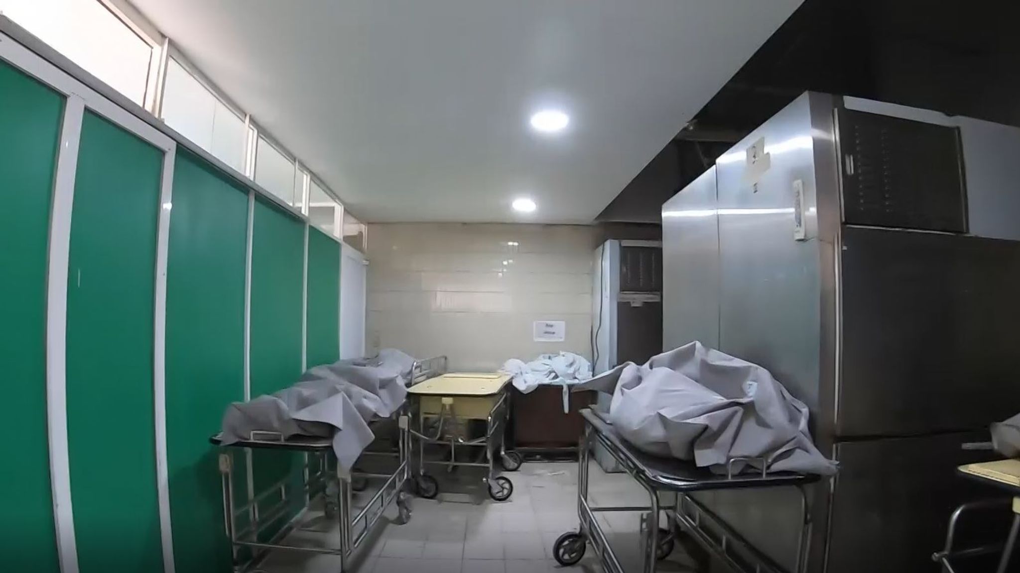 Coronavirus and storage rooms are full of bodies. The true