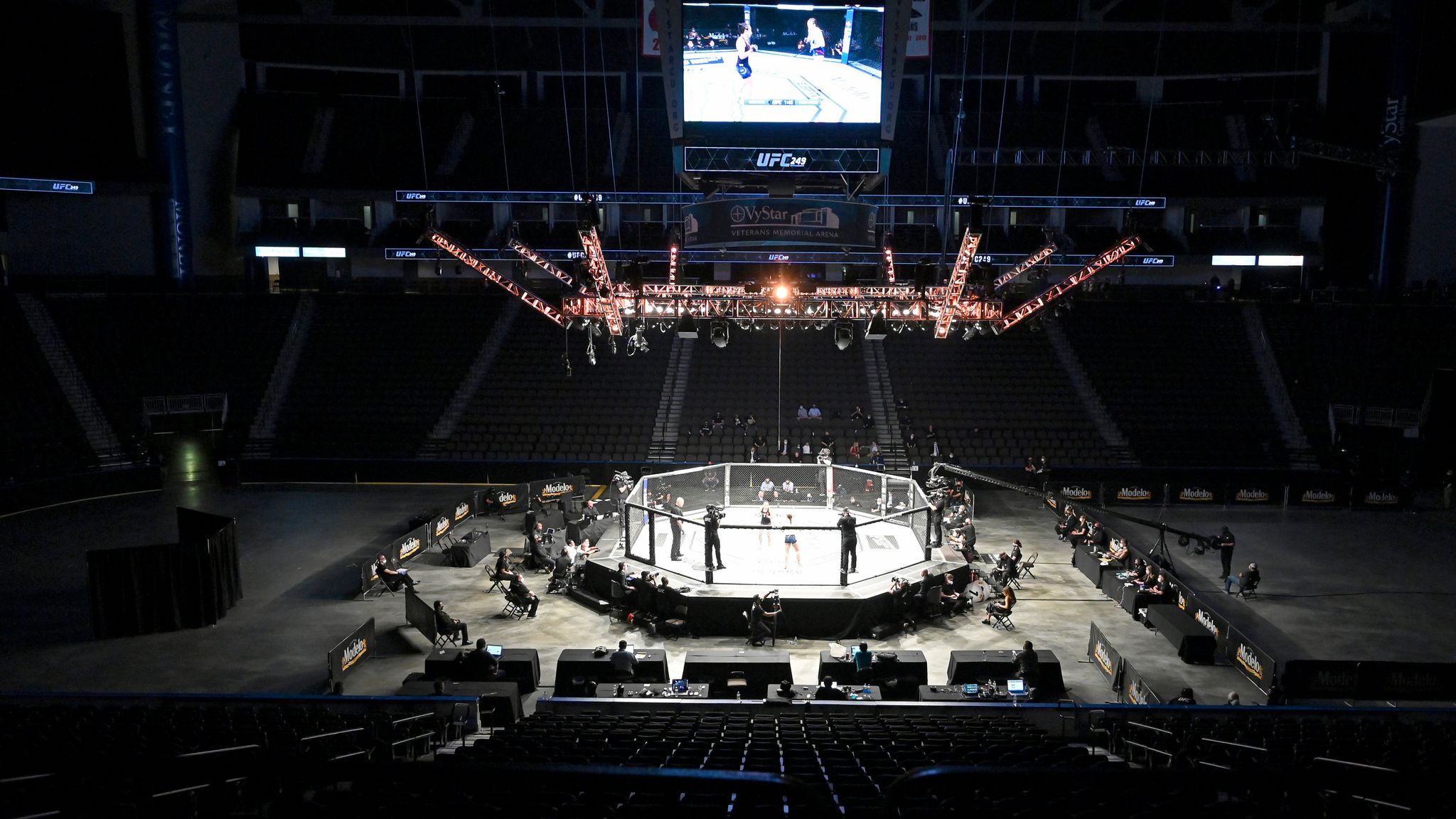 UFC losing $100 million in 2020 due to no audiences  
