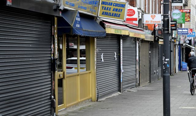 Coronavirus: Retail sales fall by record 18.1% in April as shutdown takes hold