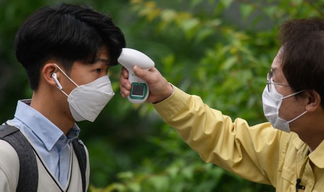 Coronavirus: South Korea forced to close schools again after spike in new COVID-19 cases
