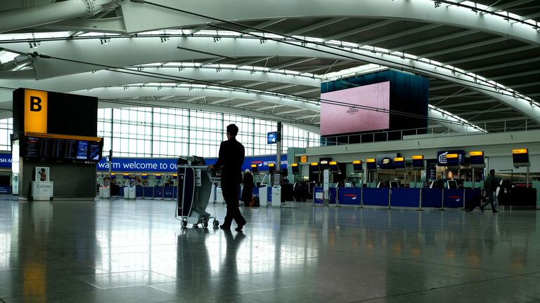 Heathrow chief executive John Holland-Kaye outlines what airports are doing to ensure people do not transmit the virus.   