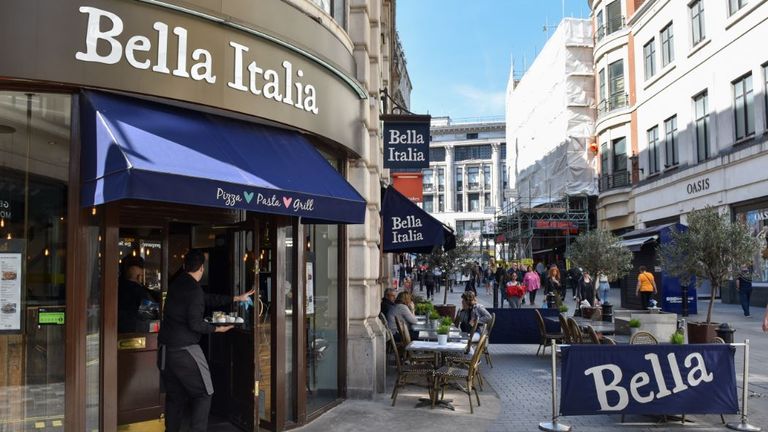 CDG&#39;s franchise restaurant brands include Bella Italia, Cafe Rouge and Las Iguanas