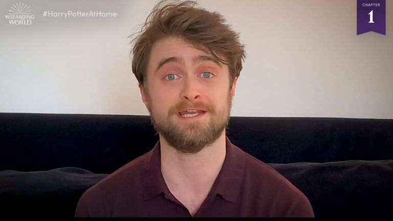 Daniel Radcliffe narrates the first chapter of Harry Potter And The Philosopher&#39;s Stone for JK Rowling&#39;s Wizarding World online hub