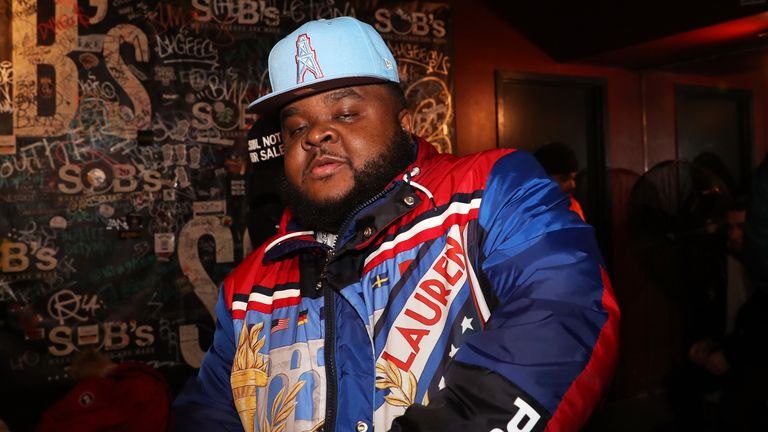  Recording artist Fred The Godson backstage at S.O.B.&#39;s on February 25, 2020 in New York City. (Photo by Johnny Nunez/WireImage)
