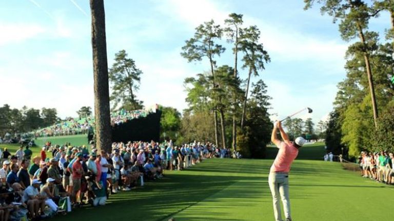 President Trump would love to see thousands of patrons lining the fairways at the Masters