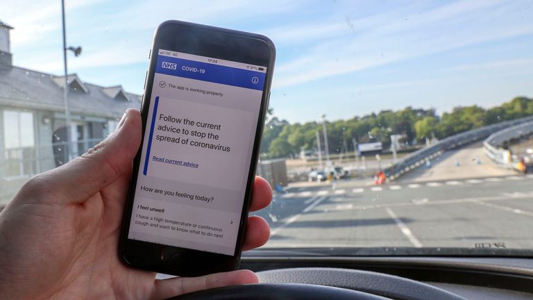 The NHS coronavirus contact tracing app is being trialled on the Isle of Wight