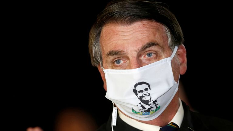 Brazil&#39;s president Jair Bolsonaro has been criticised over his response to the coronavirus pandemic