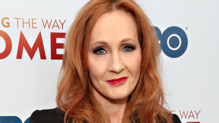 JK Rowling attends HBO's "Finding The Way Home" World Premiere at Hudson Yards on December 11, 2019 in New York City
