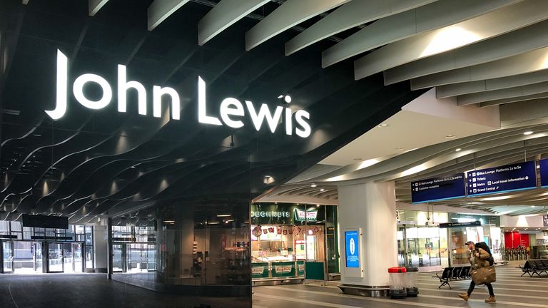 John Lewis said they are preparing for a phased reopening of their department stores.