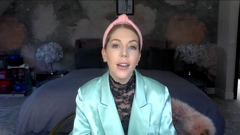 Comedian Katherine Ryan talks about the upcoming online dinner party for 1 million people she is co-hosting with Paloma Faith and others.