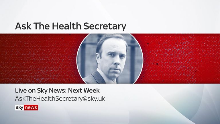 ASK THE HEALTH SECRETARY GFX