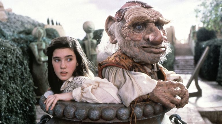 Jennifer Connelly and Mike Edmonds. Pic: Jim Henson Productions/Kobal/Shutterstock

Labyrinth - 1986


