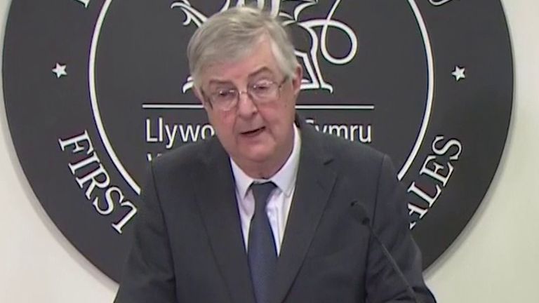 Mark Drakeford announces some tweaks to lockdown restrictions in Wales