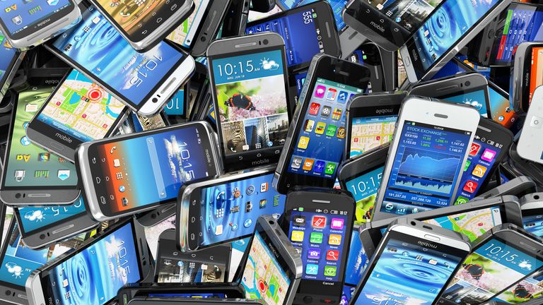  For every smartphone in use, four are lying unused
