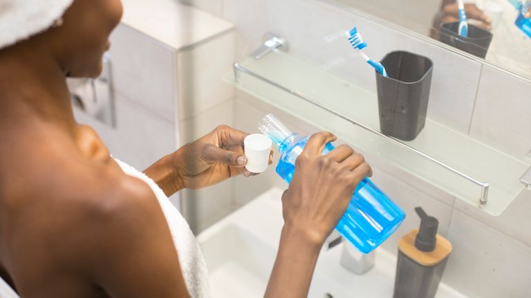 The use of mouthwash could reduce the chance of the transmission of coronavirus