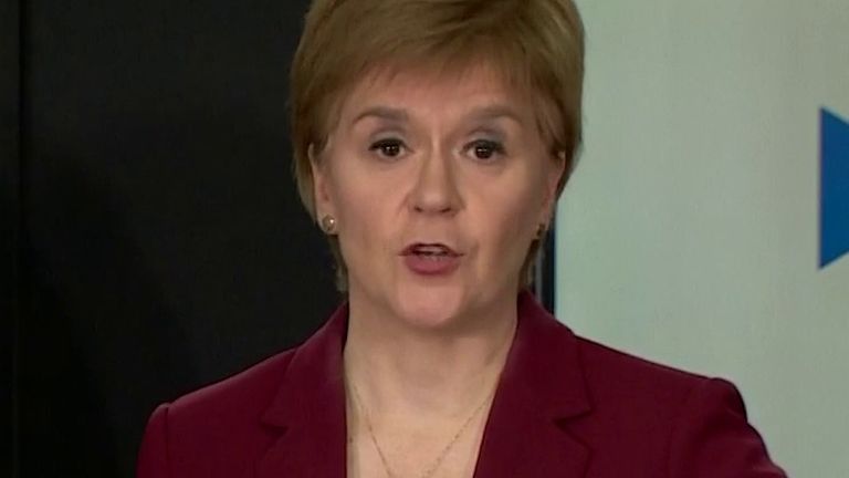 Nicola Sturgeon says she hasn&#39;t heard from Boris Johnson yet as to what his plans are to ease the lockdown