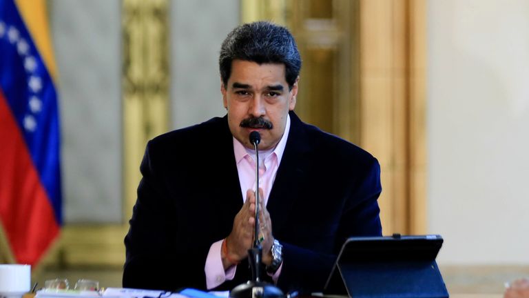 Venezuelan President Nicolas Maduro