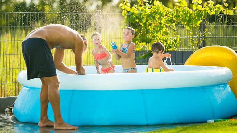South East Water has asked its customers to reusing paddling pool water for their garden