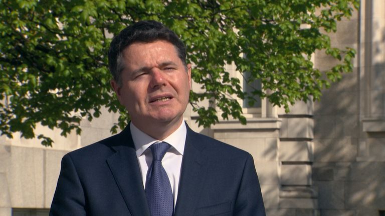 Irish Minister for Finance Paschal Donohoe 