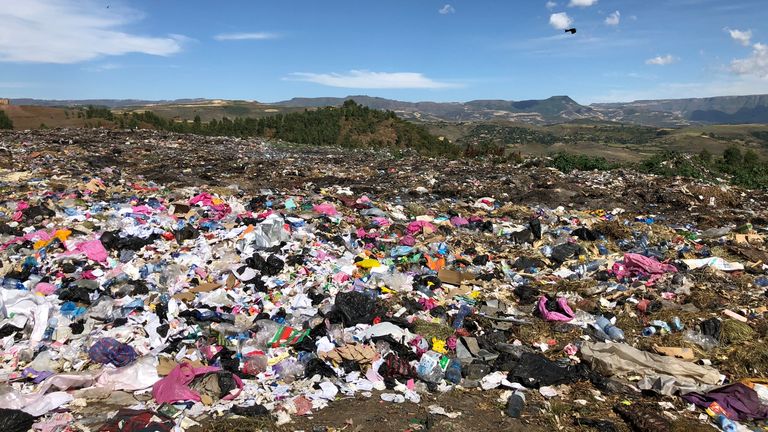 Plastic Nile: Pulling up plastic from world's longest river is horribly, frighteningly easy | World News | Sky News