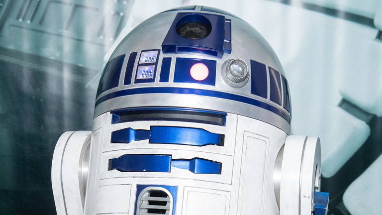 Popular Star Wars character R2-D2