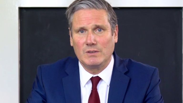 Sir Keir Starmer has some specific questions about lockdown measures, for the government