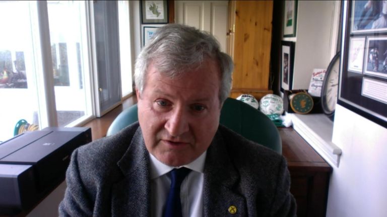 SNP Westminster leader Ian Blackford
