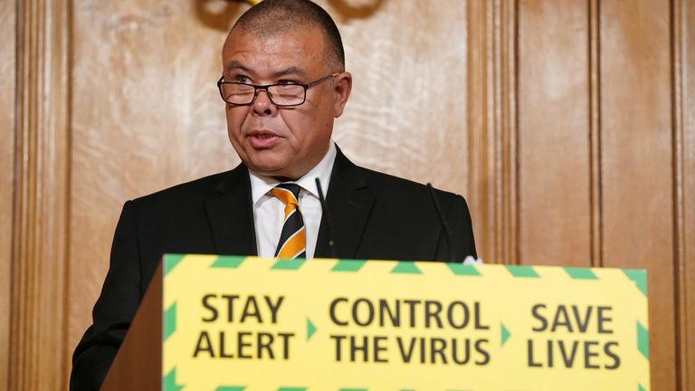 Deputy Chief Medical Officer, Professor Jonathan Van-Tam speaks at the daily digital news conference on the coronavirus disease (COVID-19) outbreak, at 10 Downing Street