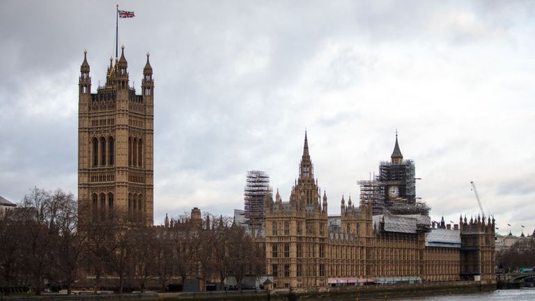 LONDON, ENGLAND - JANUARY 29: The Elizabeth Tower, commonly known as Big Ben stands near the Houses of Parliament on the bank of the River Thames on January 29, 2018 in London, England. Renovation costs of the iconic clock tower building is expected to go over £61 million. (Photo by Jack Taylor/Getty Images)
