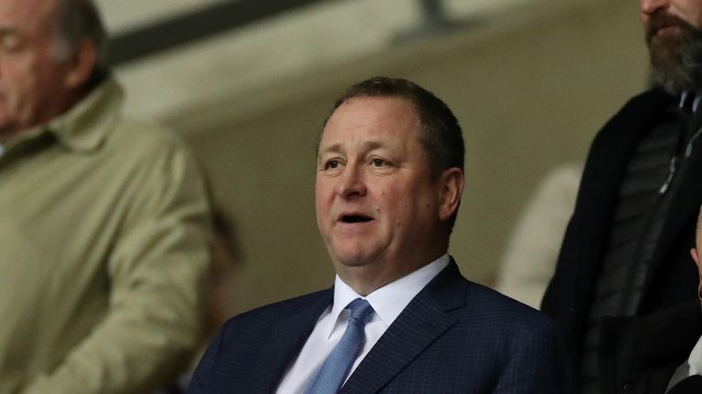 Soccer Football - FA Cup Fourth Round Replay - Oxford United v Newcastle United - Kassam Stadium, Oxford, Britain - February 4, 2020 Newcastle United owner Mike Ashley before the match REUTERS/David Klein