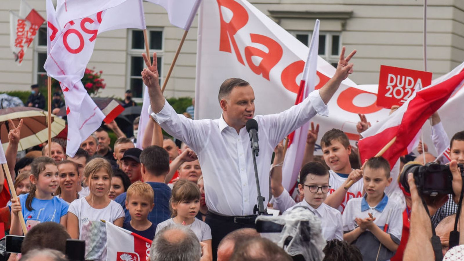 Poland president Andrzej Duda leads in presidential election, exit poll