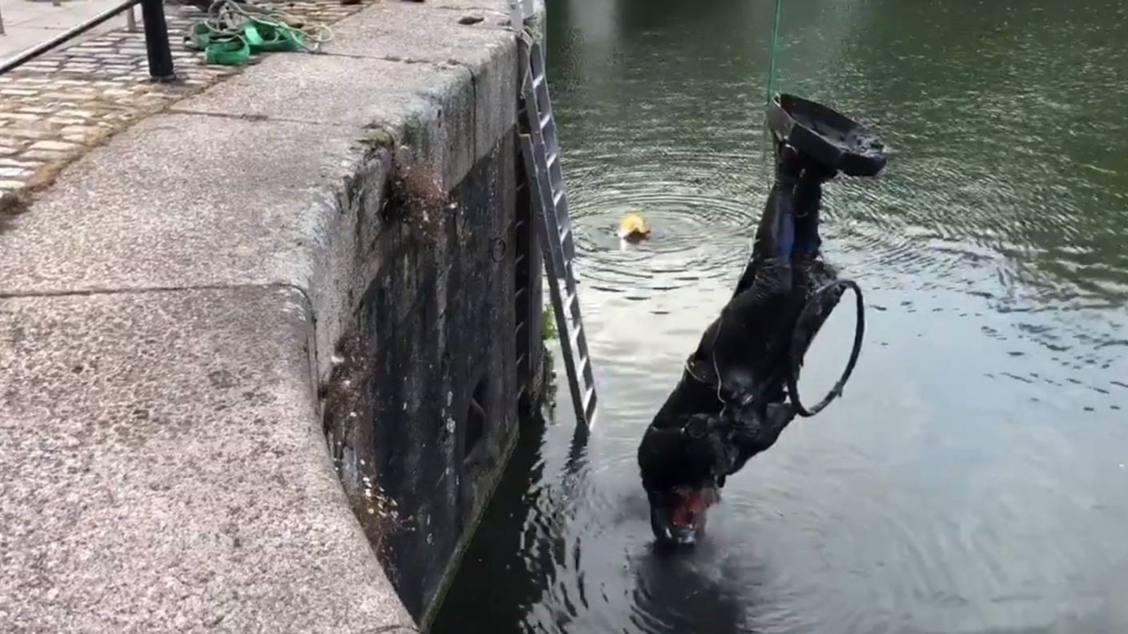 Four charged over toppling of Edward Colston statue in Bristol in June