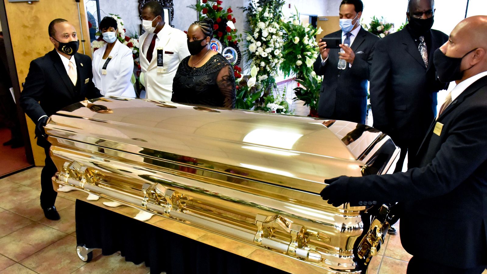 Floyd death Trump downplays huge day of Black Lives Matter