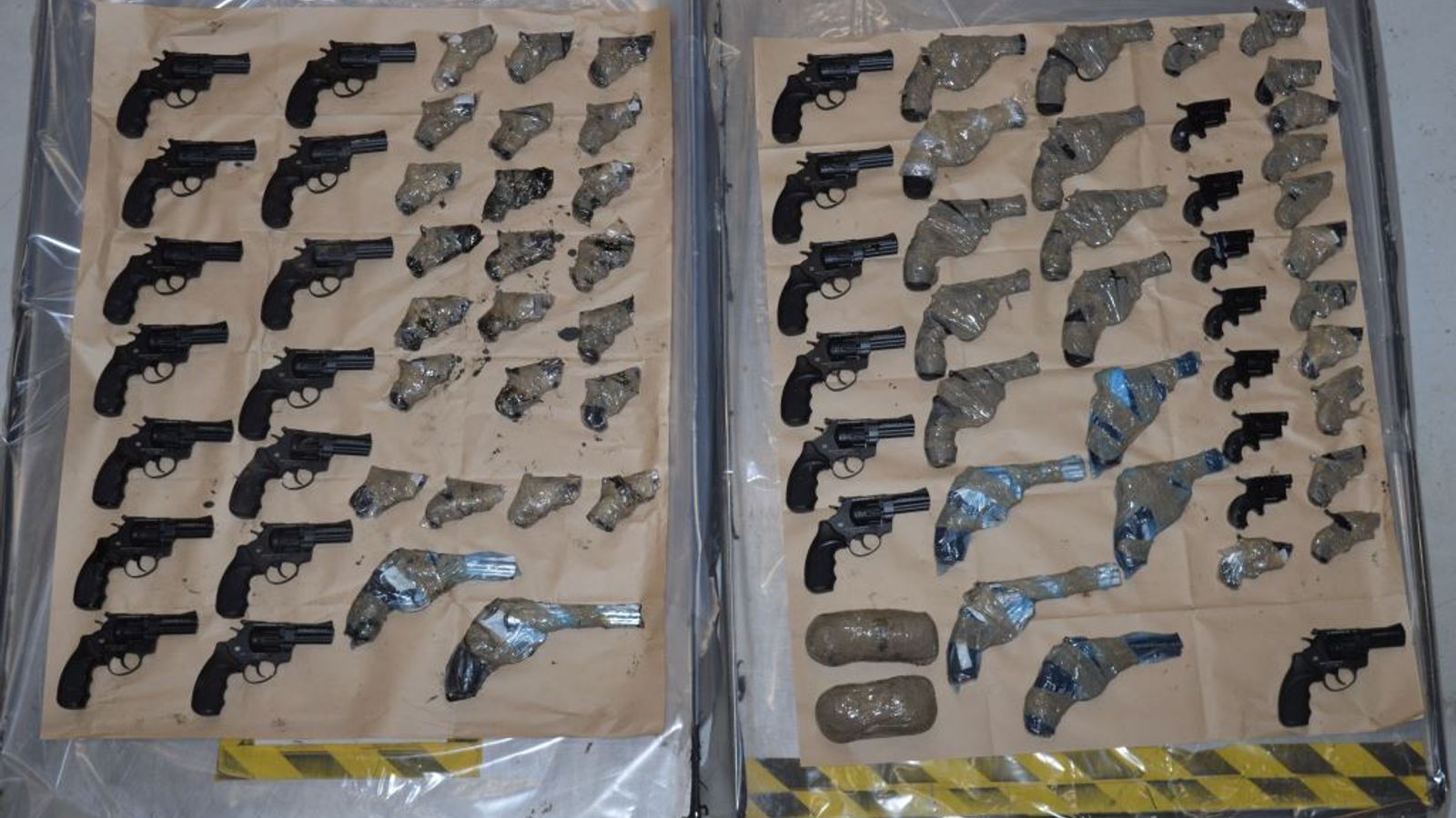 Man Jailed For Attempting To Smuggle 95 Hand Guns Into The UK | UK News ...