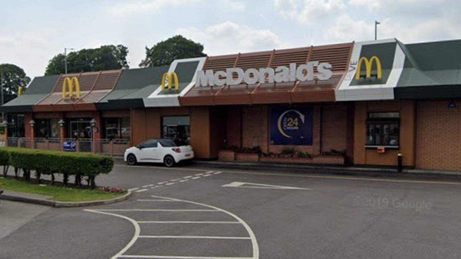 McDonald's shooting Man, 21, shot and injured while queuing at drive