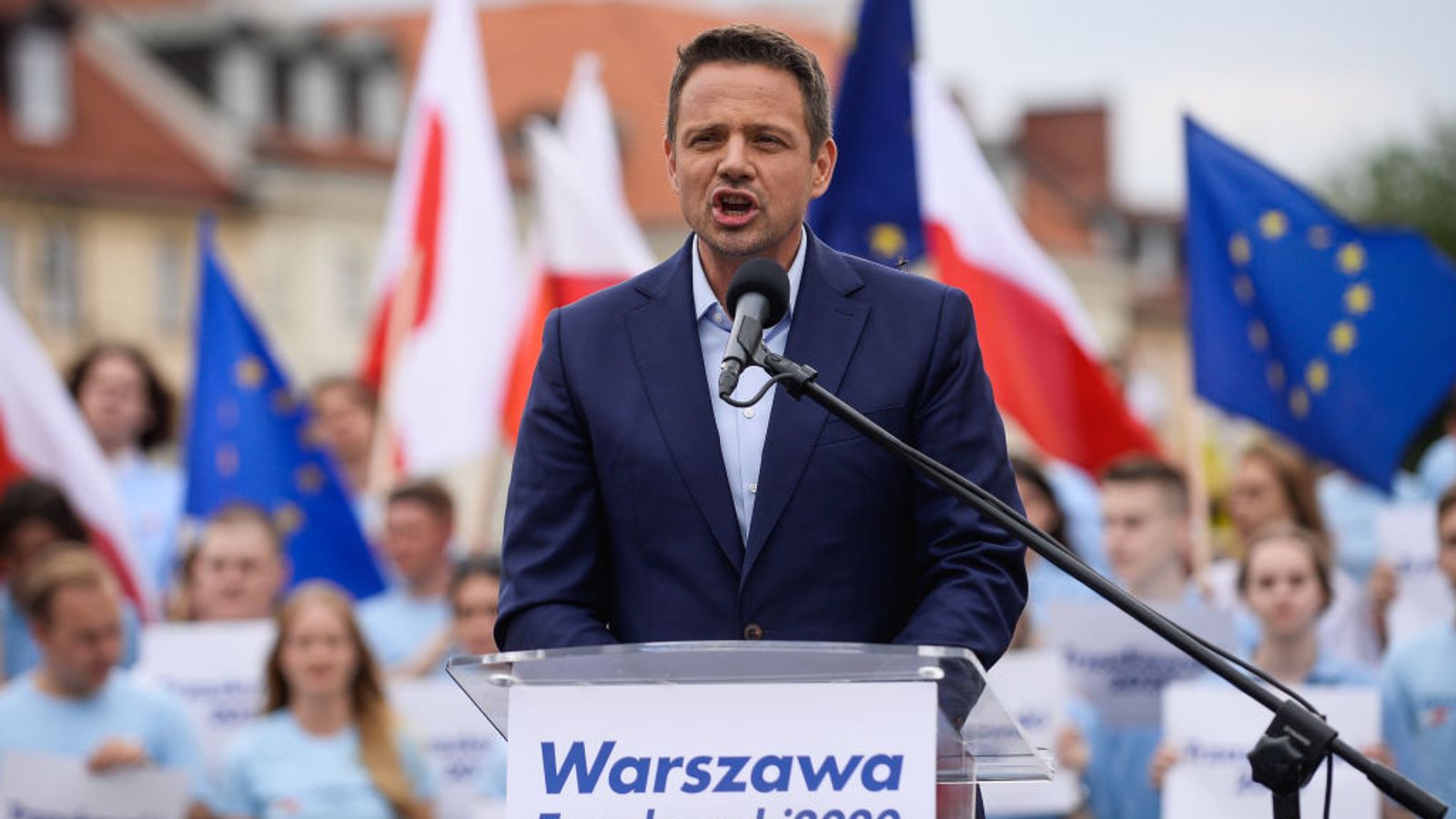 Poland President Andrzej Duda Leads In Presidential Election Exit Poll   Skynews Rafal Traskowski Poland 5024697 