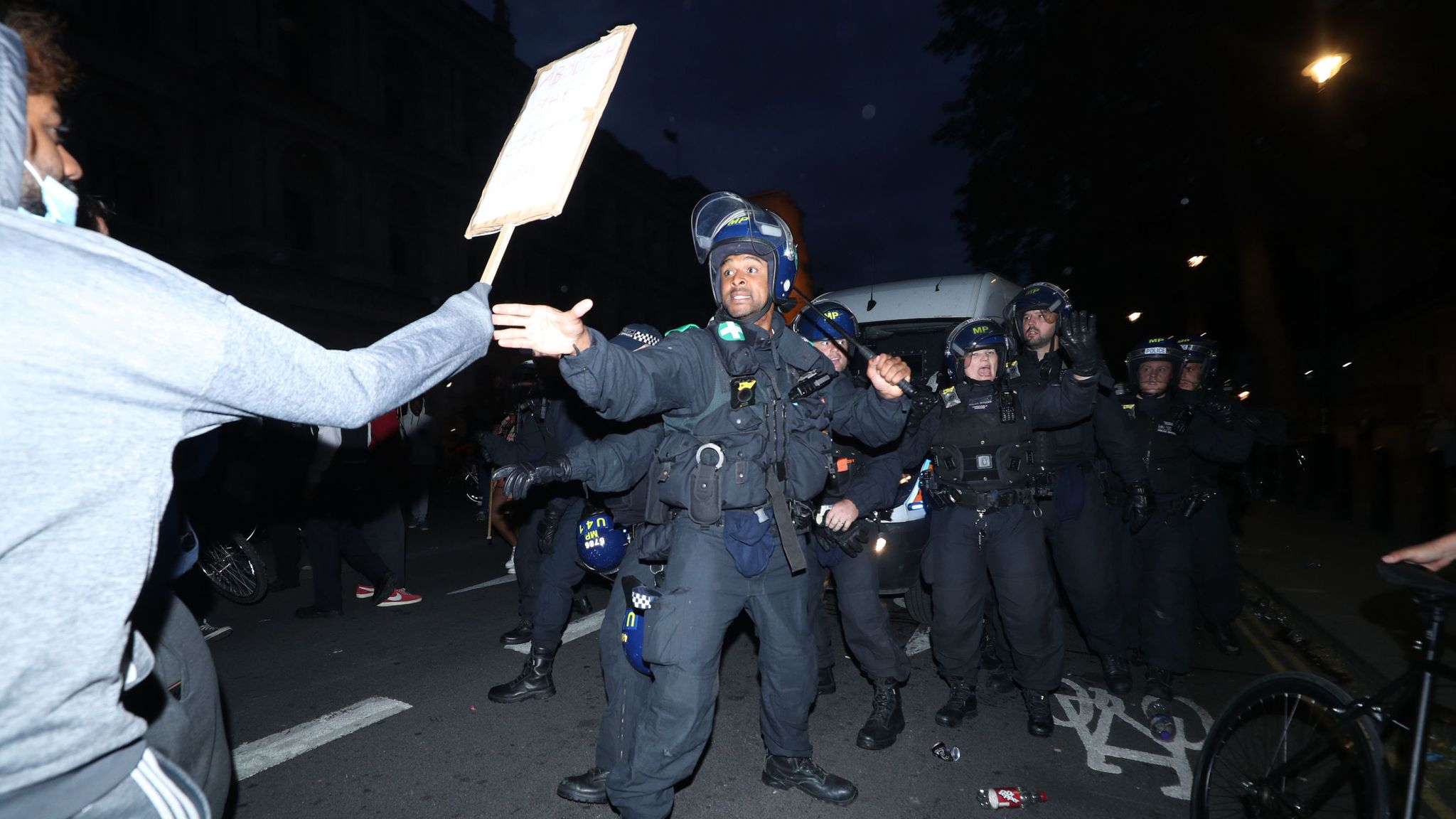 Black Lives Matter London protests: Scuffles with police mar mainly ...