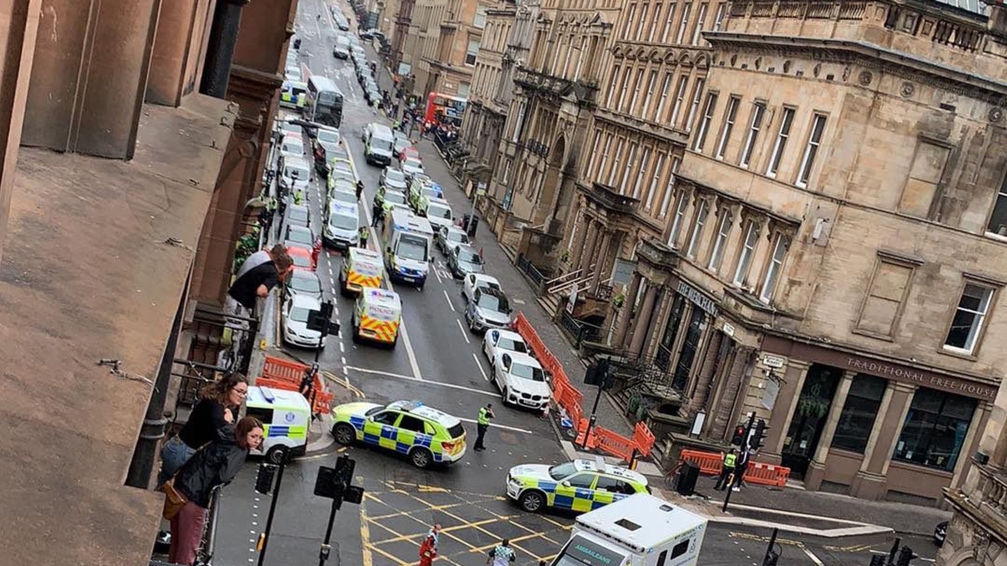 Glasgow stabbing attack: Witnesses describe seeing victims 'covered in ...