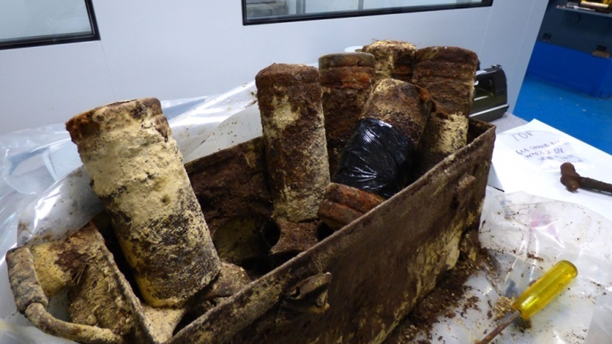 Military enthusiast who dumped mustard gas canisters in lake