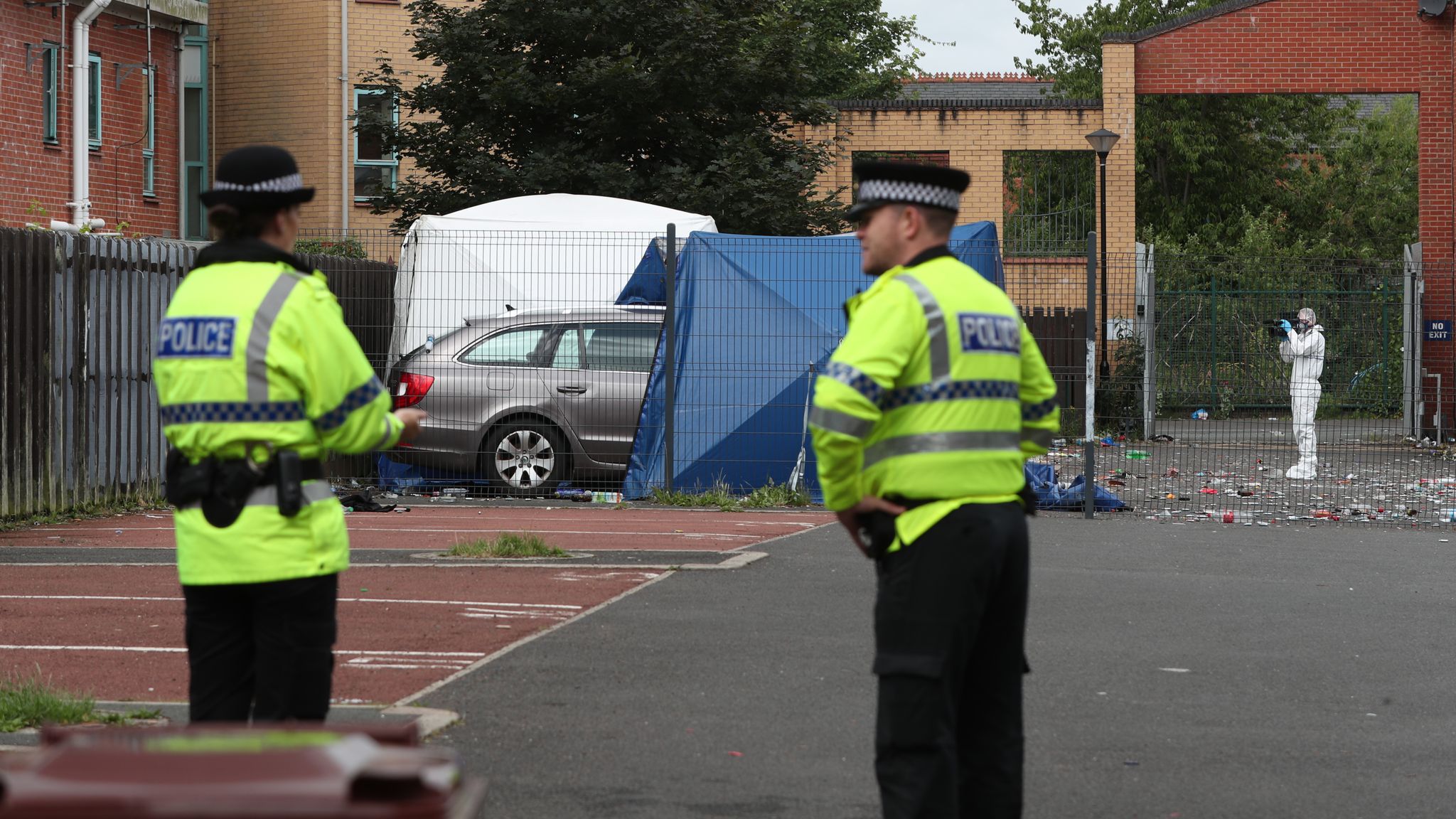 Manchester shooting: Double murder inquiry after two die in gun attack ...