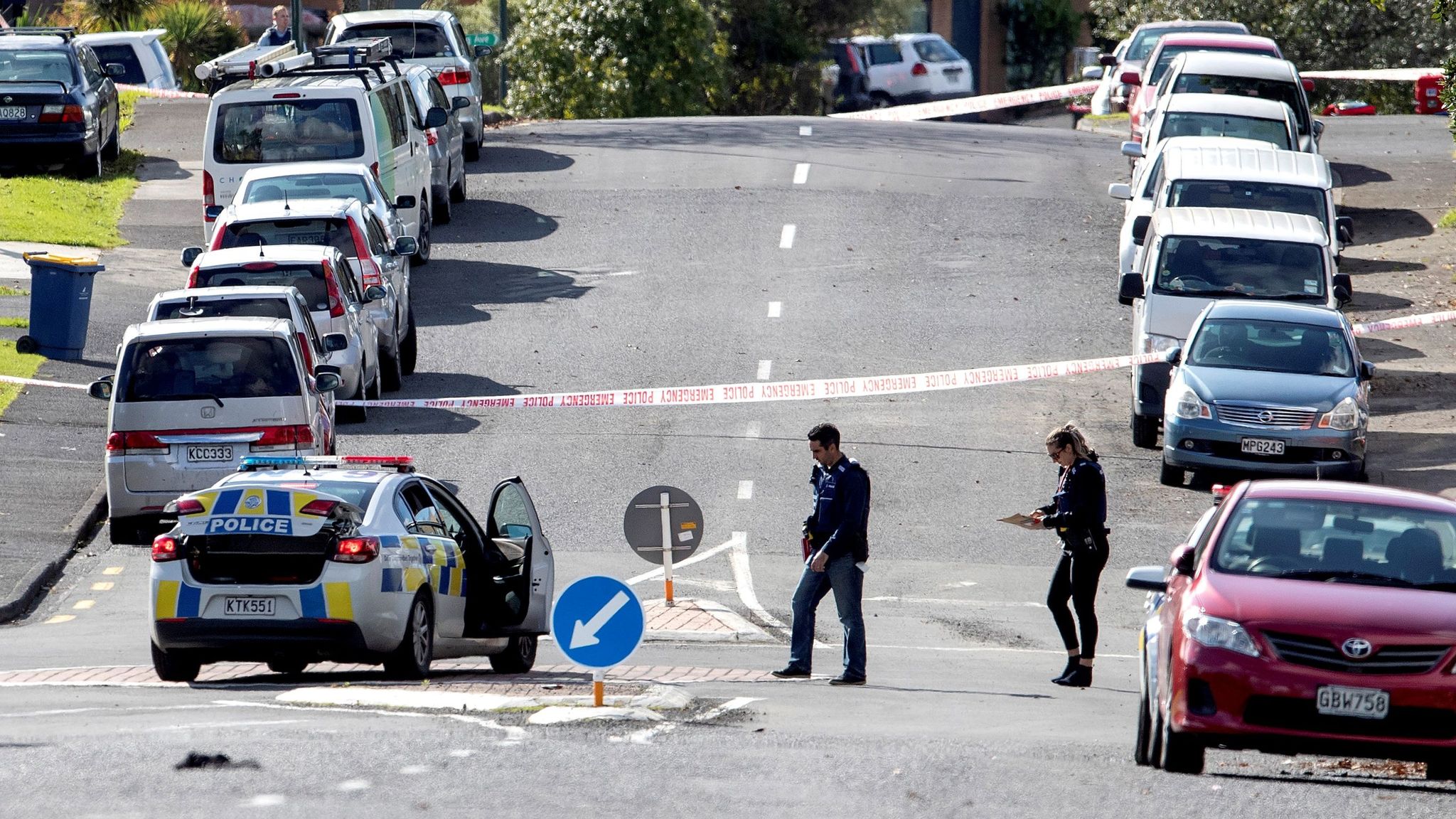 New Zealand Police Shooting Suspect On Run After One Officer Shot And Killed World News Sky News