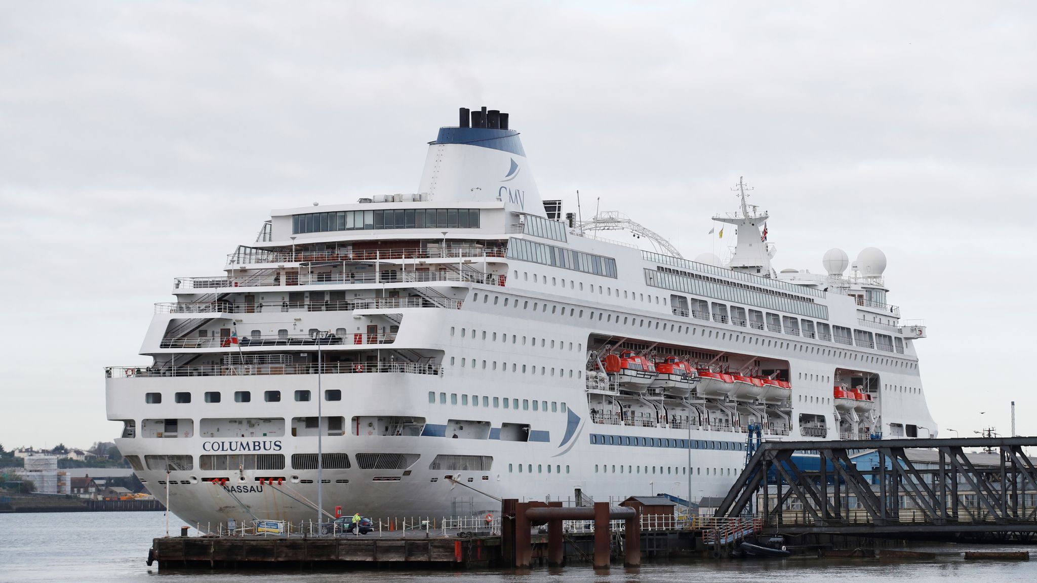 Five Cruise Ships Detained In Essex And Bristol Over Welfare Fears For Crew Uk News Sky News