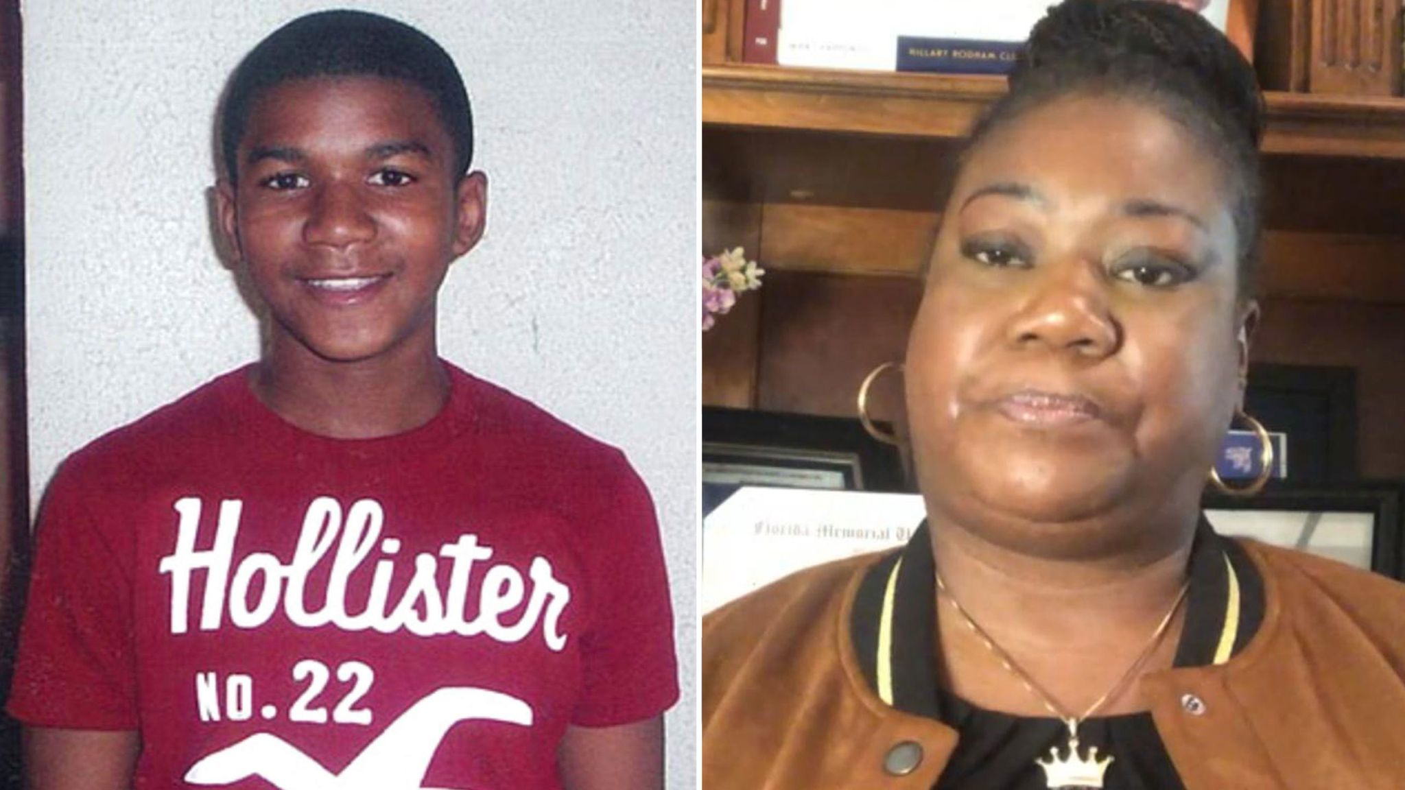 George Floyd Disgusting That Black People Still Treated Like Animals Says Trayvon Martin S Mother Us News Sky News